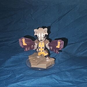 Disney Infinity 2.0 Marvel Rocket Raccoon figure for PS4